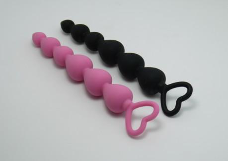 Six-Bead Silicone Anal Beads