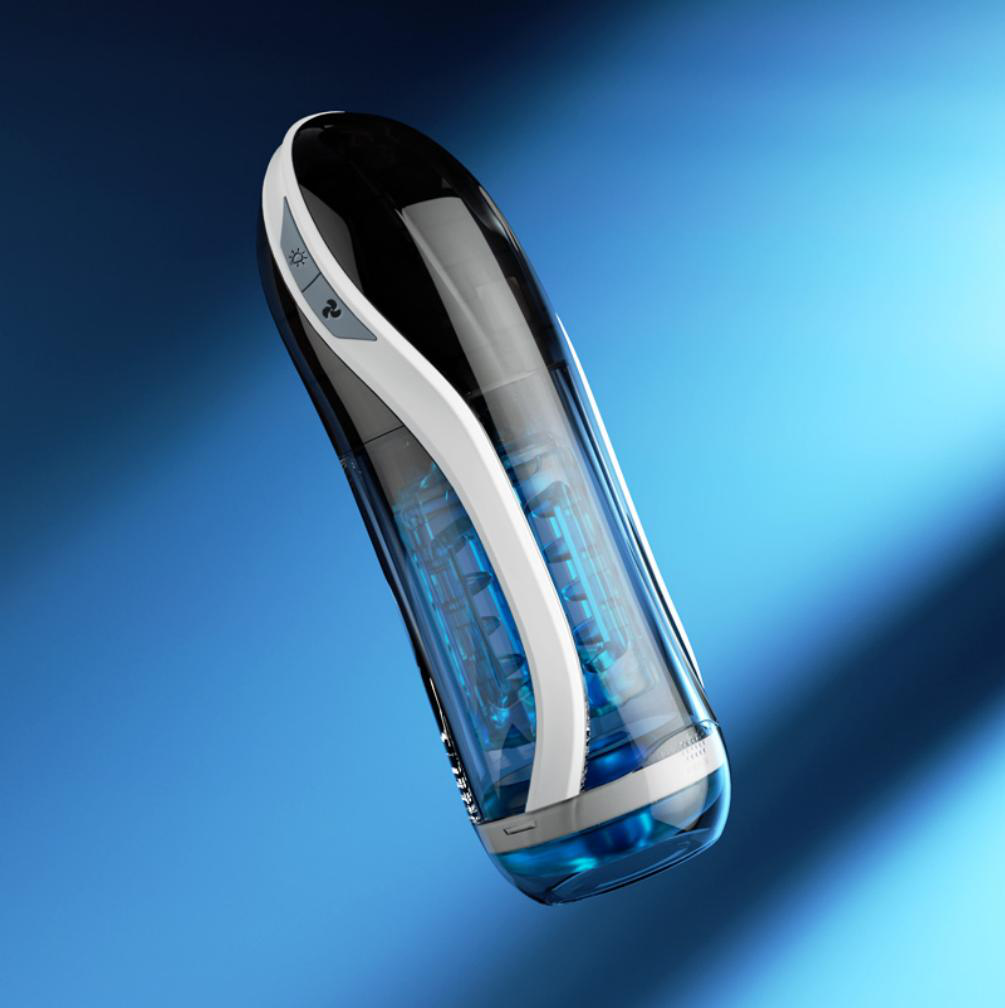 Vibrating & Sucking Masturbator