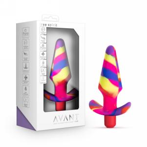Free Spirit Vibrating Plug - Scarlet — 2