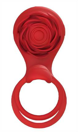 Prostate Stimulator & Cock Ring 11x10.2x5cm Silicone