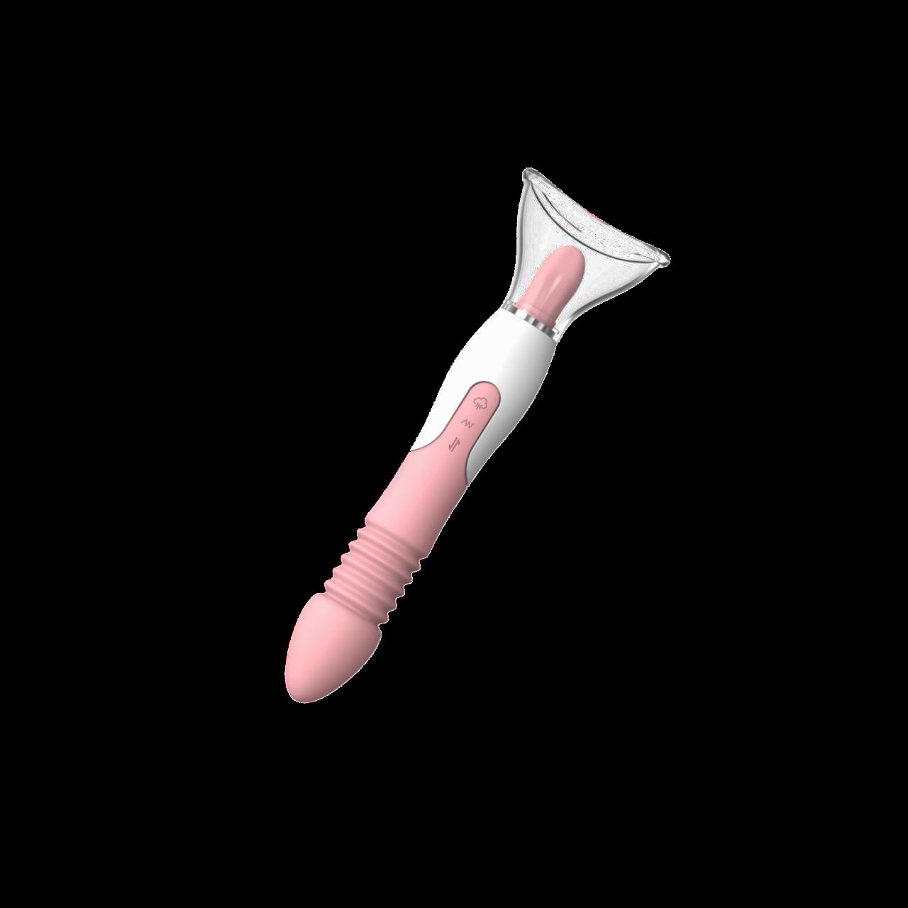 Thrusting Tongue Licking Vibrator