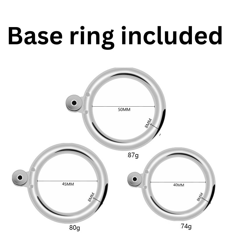 TB-B149-4 Flat Chastity Cage