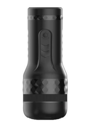 Handheld Masturbator with Vibration and Adjustable Channel