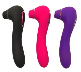 Vibrator with Suction 18.5cm