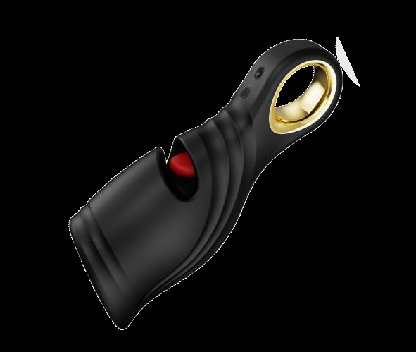 Penis Trainer with 10 Vibration 10 Licking