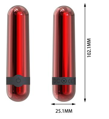 Round-Nosed Bullet Vibrator (Round Bottom)