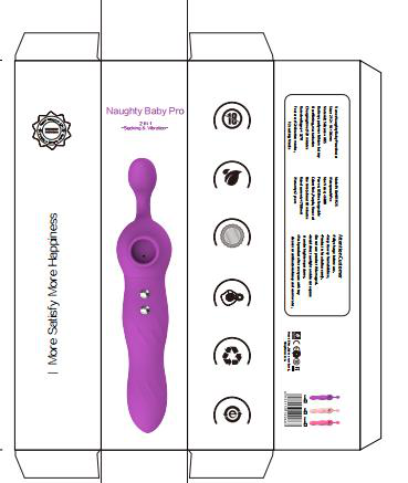 Sucking and Vibrating Stimulator