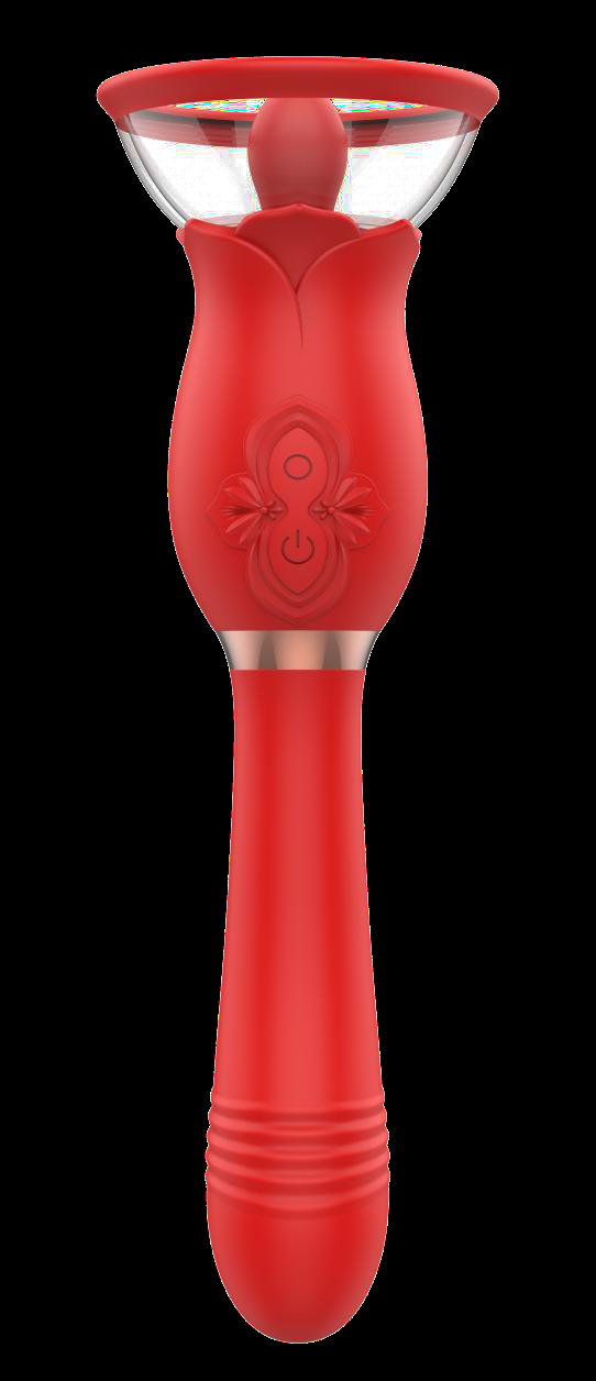 Telescopic Sucking Vibrator