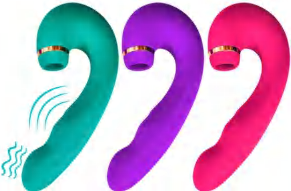 Sucking & Flapping Vibrator - Suction