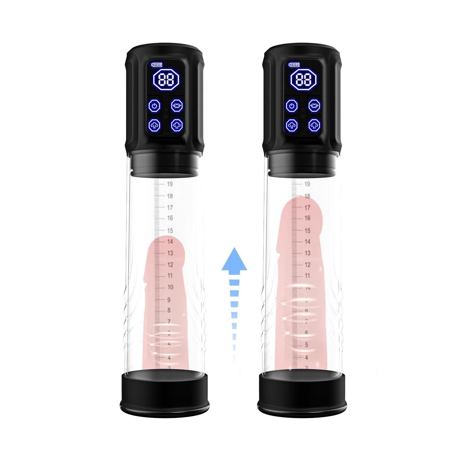 Upgraded Male Rose Sex Toy Featuring 5 Rotation & Thrusting Mode And 5 Vibration