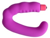 Prostate massager (for men) * 100% waterproof medical silicone * Silent, <40dB * 10 frequency vibration (AAA battery) * Color: pink/black * 40MM