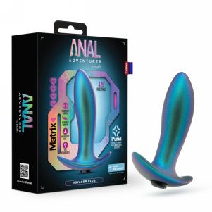 Anal Adventures Matrix - Voyager Plug - Neptune Teal — 2