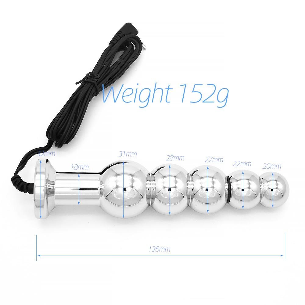 TB-E260 electro-conductive stainles steel anal plug