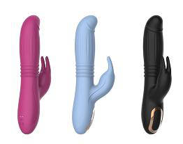 Multi-Function Vibrator with Telescopic and Expansion