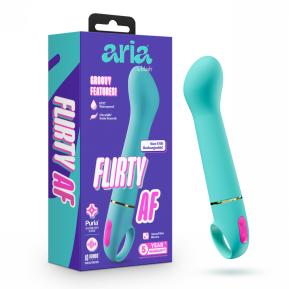 Flirty AF 2.0 - Rechargeable Vibe - Teal