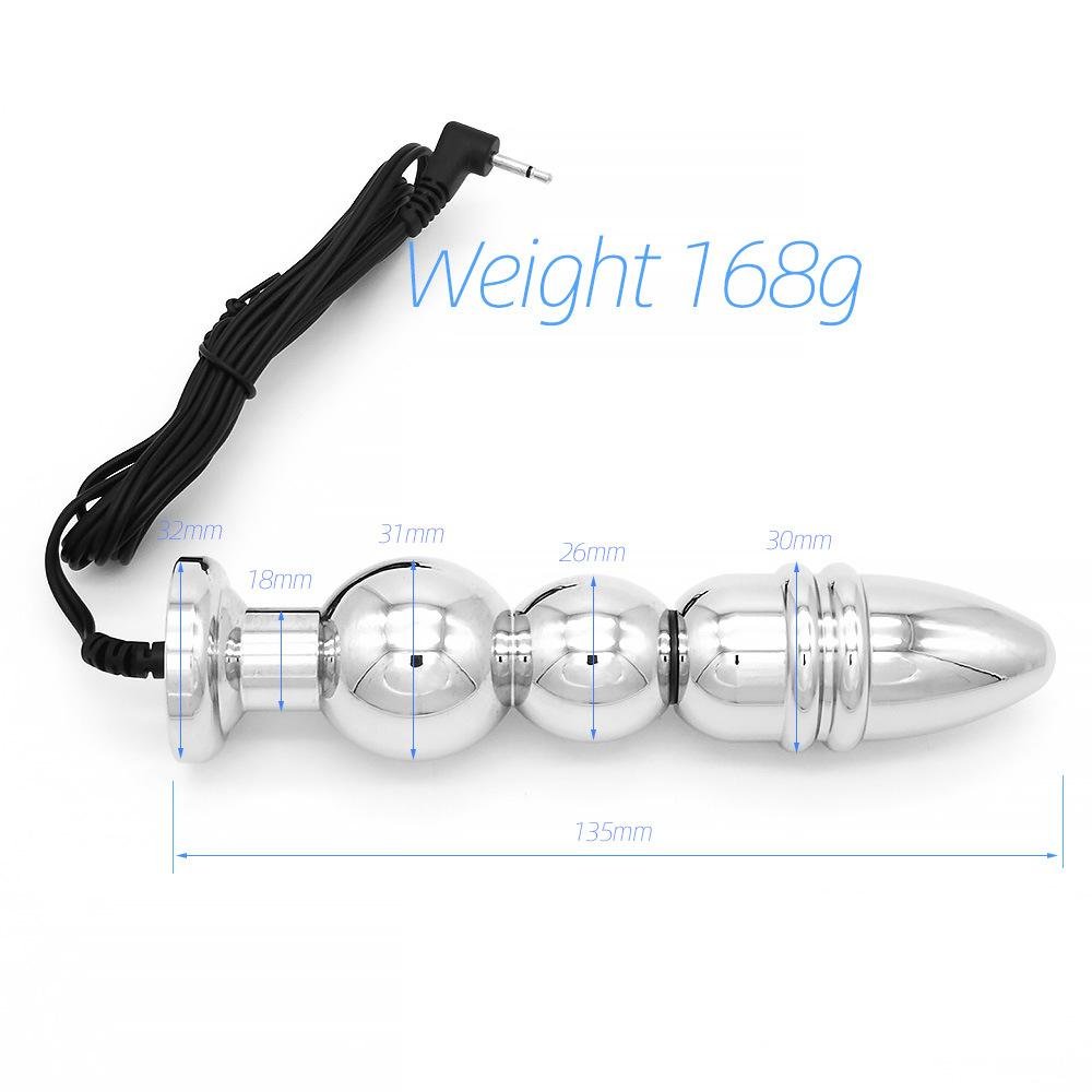 TB-E262 electro-conductive stainles steel anal plug