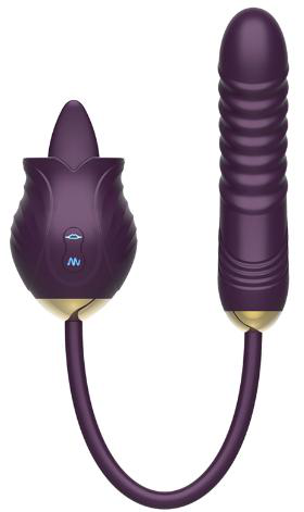 Tongue Licking Shock Vibrator