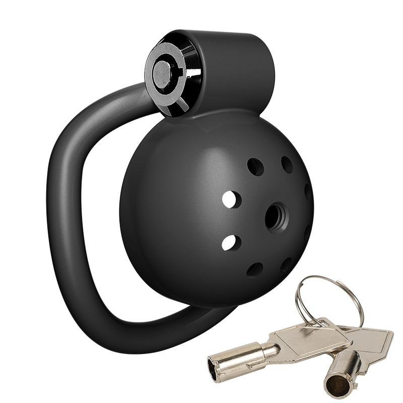 TB-A133 2-piece Infatable Anal Plug 3-beads for couple's play