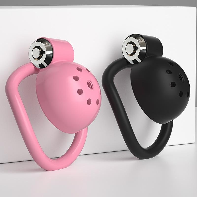 TB-A133 2-piece Infatable Anal Plug 3-beads for couple's play