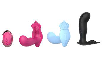 Dual Vibration Remote Control Vibrator