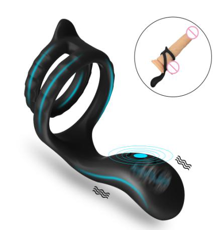 Vibrator with 10 Modes - Cock Rings