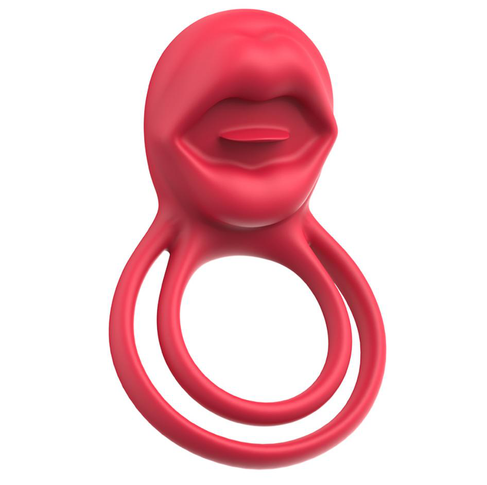 Licker Vibrator with Remote Control - Cock Rings