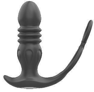 Zhanba 1 Thrusting Vibrator with Cock Ring