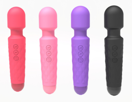 AV stick * 100% waterproof medical silicone * Silent, <40dB * Color: pink, black, purple,