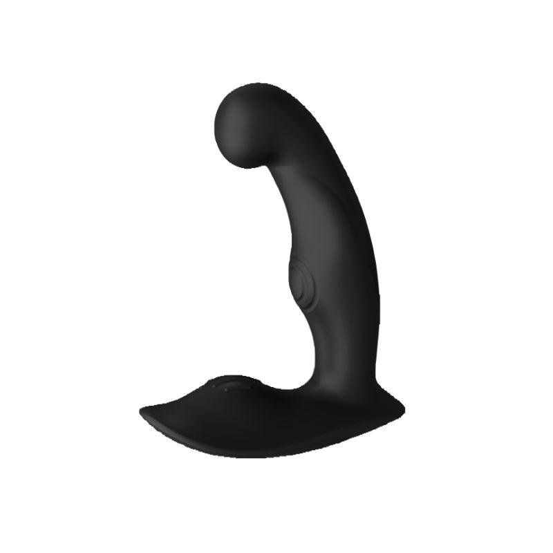 Knocking vibrating anal prostate masssager with wireless control