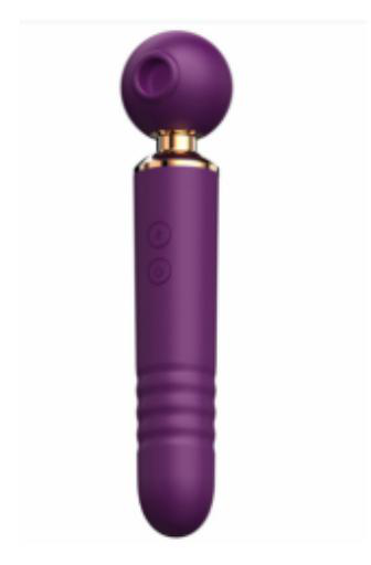 Thrusting Vibrator with Patting and Suction - Vibrators