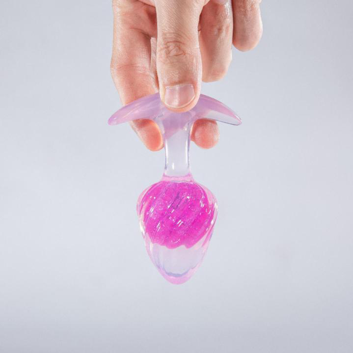 Fluorescent Anal Plug Gray