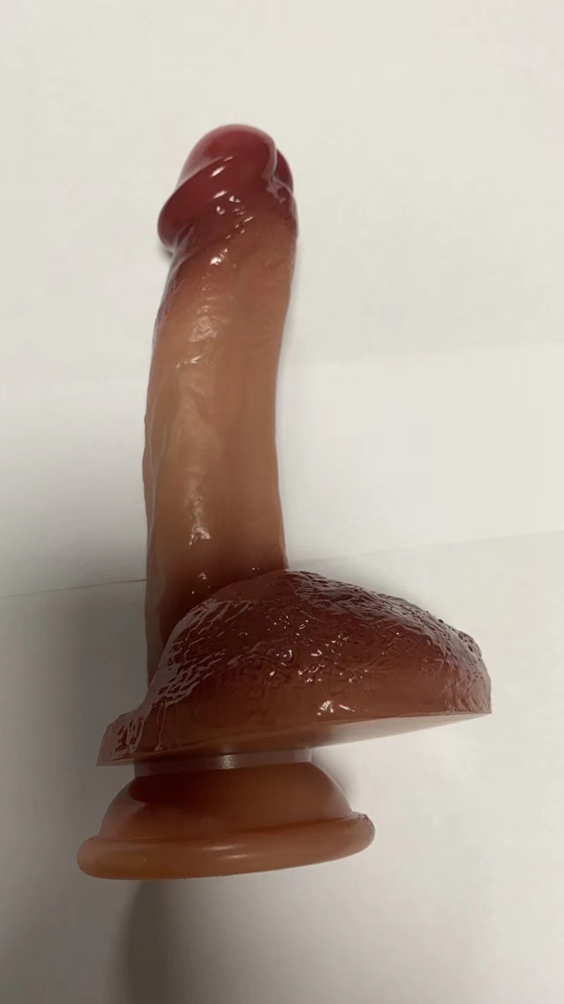 Manual Silicone Dildo