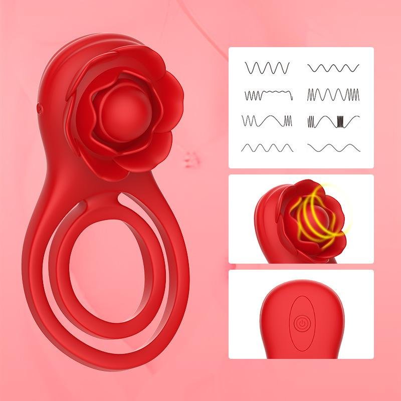 Silken Pleasures Duo: Smart Vibrating Cock Ring