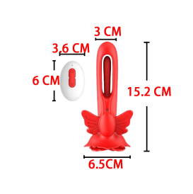 Dora Vibrator with Flapping