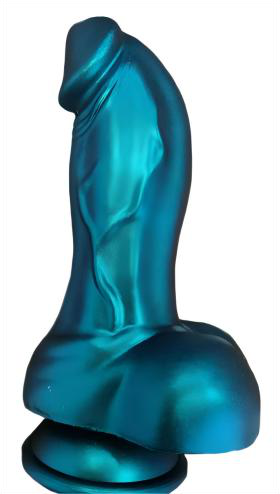 21.5cm Silicone Dildo with Realistic Vein Details