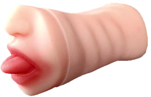 Mouth and Pussy Stroker