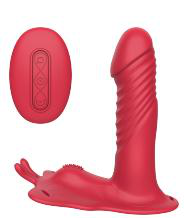 Thrusting Vibrator with Remote Control