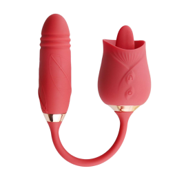 Penny Licking Thrusting Vibrator