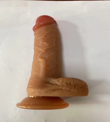 Manual 2-Layer Silicone Massager (3.7x20cm) - Dildos
