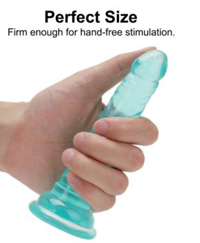Compact TPE Dildo 150mm