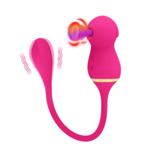 Vibrator with Suction