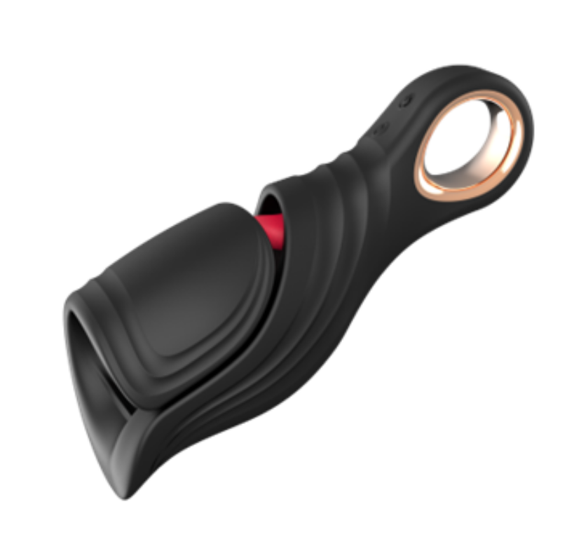 Penis Trainer with Vibration and Tongue Licking