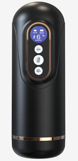 Masturbator with Suction and Telescopic Modes