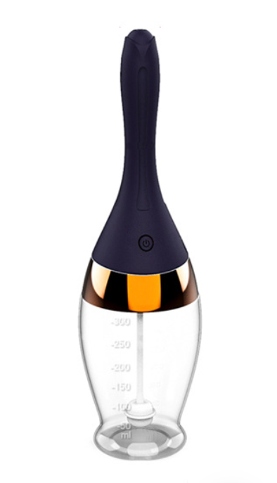 Function：3 kinds of spary、vibration Product size：77x267mm Insert part material：Silicone、ABS Water storage capacity：300ml water proof：IPX6 Product weight：252g Charge time：60Min Usage time：1H Power supp