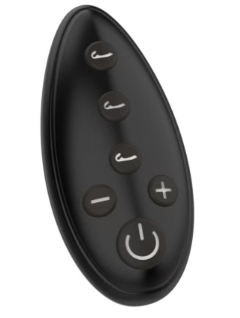 Remote Control Vibrator with Rotate and Stretch