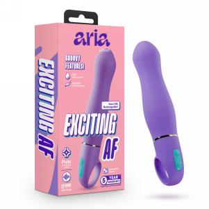 Exciting AF 2.0 - Rechargeable Vibe - Indigo — 2