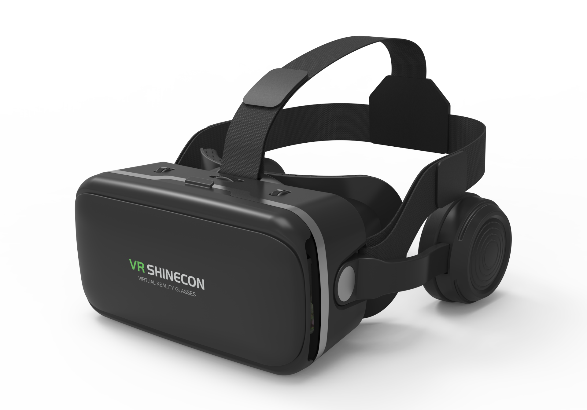 VR Headset with Leather Headband
