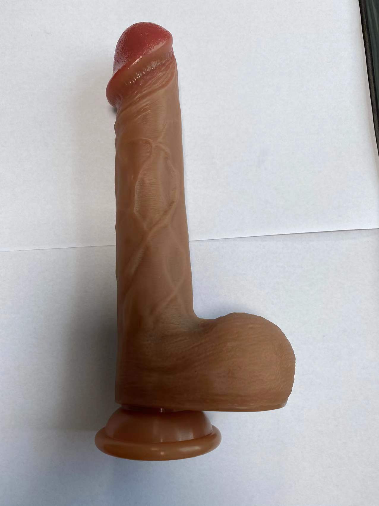 Manual 2-Layer Silicone Massager 23.5cm Slim - Dildos
