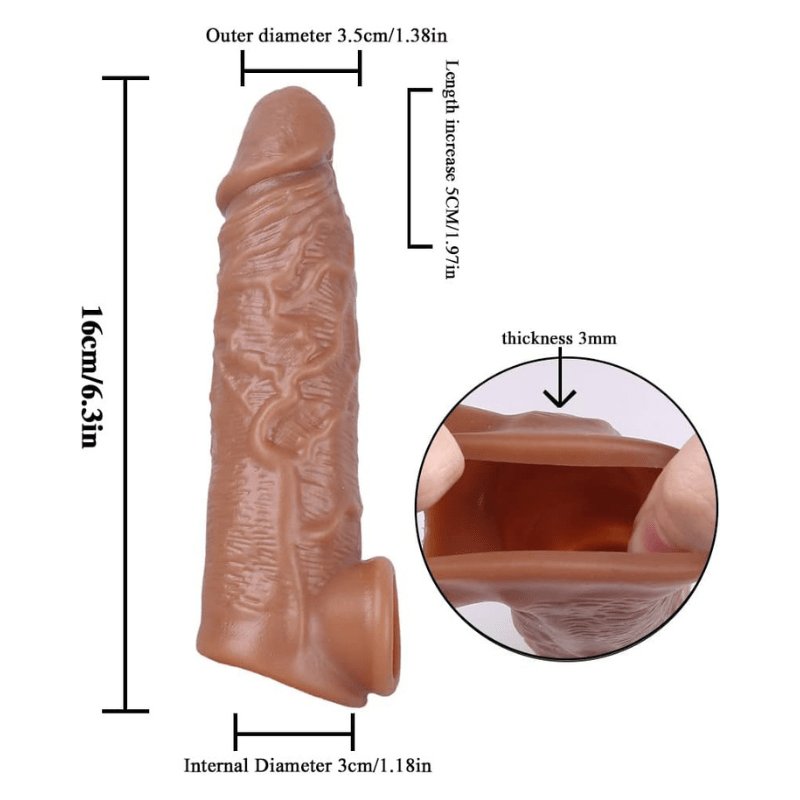 TB-A064 TPE Penis Sleeve
