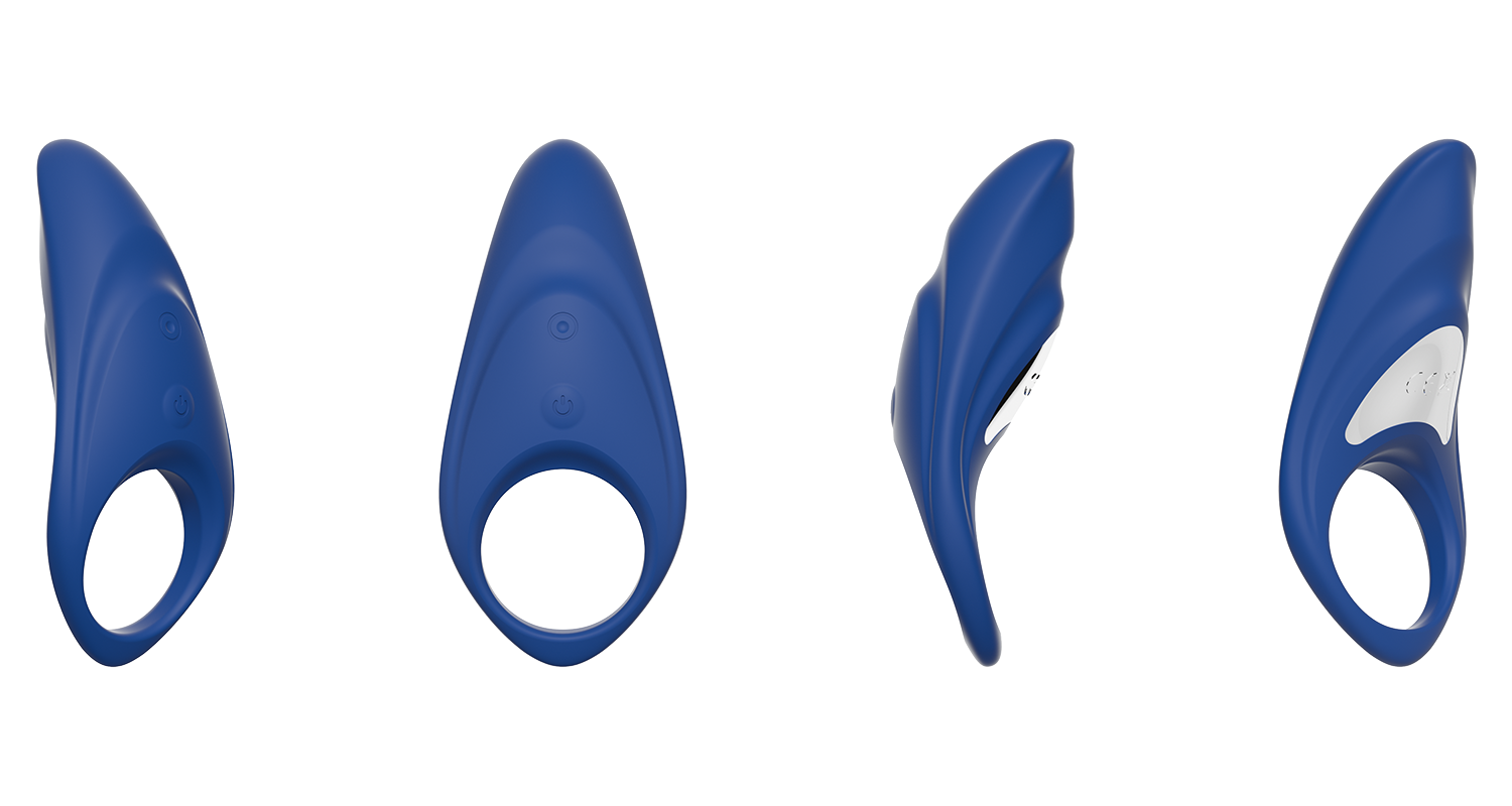 Vibrator with Remote Control - Cock Rings